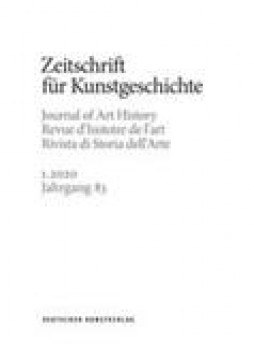 Zeitschrift Fur Kunstgeschichte雜志