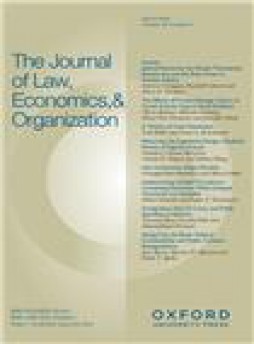 Journal Of Law Economics & Organization雜志