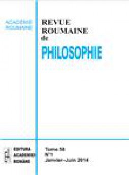 Revue Roumaine De Philosophie雜志