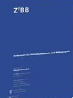 Zeitschrift Fur Bibliothekswesen Und Bibliographie雜志