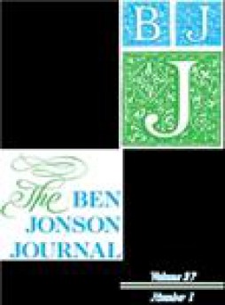 Ben Jonson Journal雜志