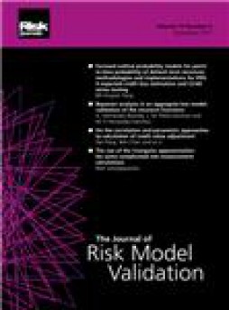 Journal Of Risk Model Validation雜志