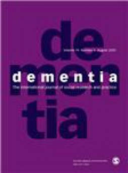 Dementia-international Journal Of Social Research And Practice雜志