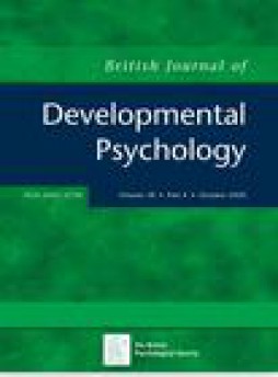 British Journal Of Developmental Psychology雜志