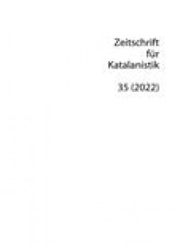 Zeitschrift Fur Katalanistik雜志