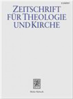 Zeitschrift Fur Theologie Und Kirche雜志