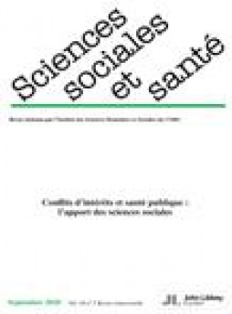Sciences Sociales Et Sante雜志