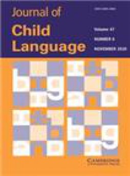 Journal Of Child Language雜志