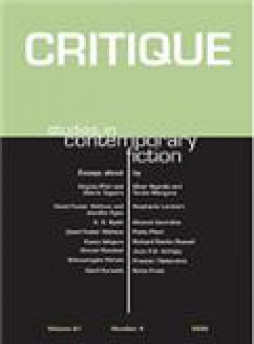 Critique-studies In Contemporary Fiction雜志