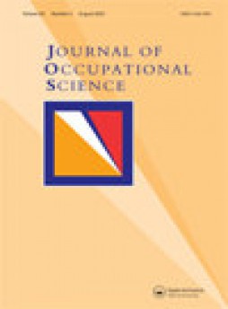 Journal Of Occupational Science雜志