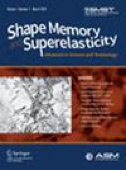 Shape Memory And Superelasticity雜志