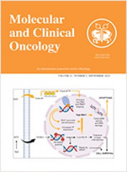 Molecular And Clinical Oncology雜志