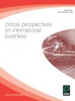 Critical Perspectives On International Business雜志