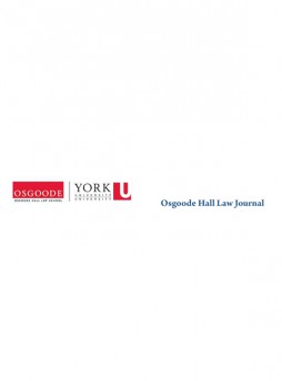 Osgoode Hall Law Journal雜志