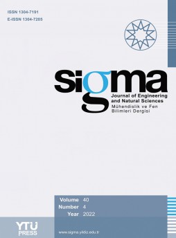 Sigma Journal Of Engineering And Natural Sciences-sigma Muhendislik Ve Fen Bilim雜志